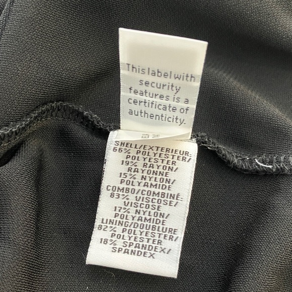 Diane Von Furstenberg - Like New Black and White Patterned Midi dress - Picture 14 of 16